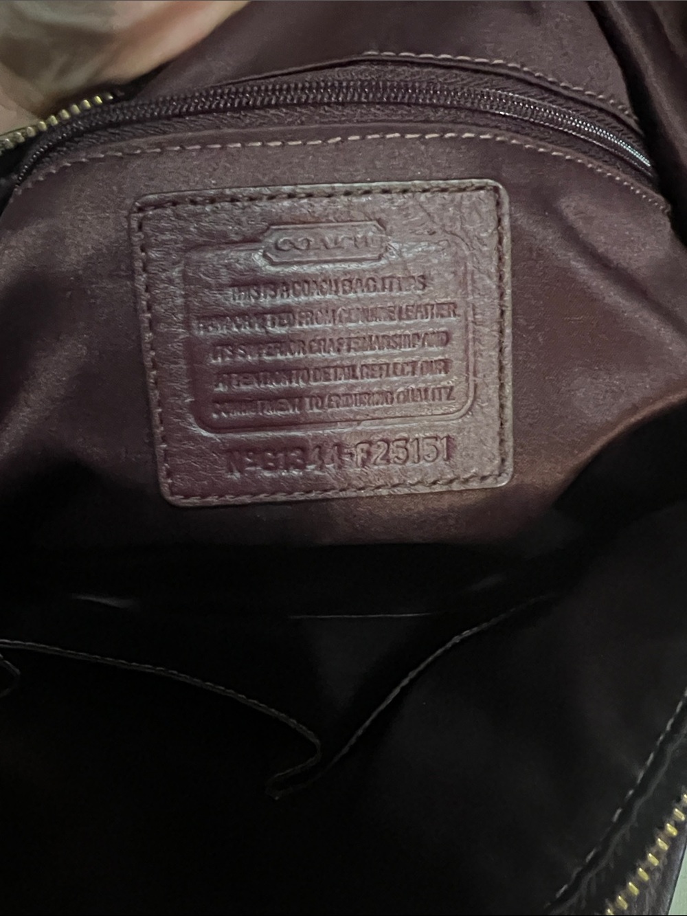 Coach purse - Picture 3 of 3